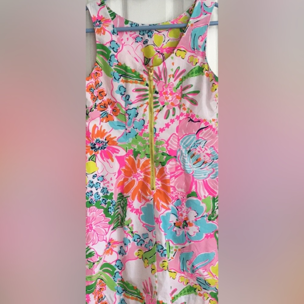 Lilly Pulitzer Pink and Orange Anniversary Dress - Picture 6 of 7